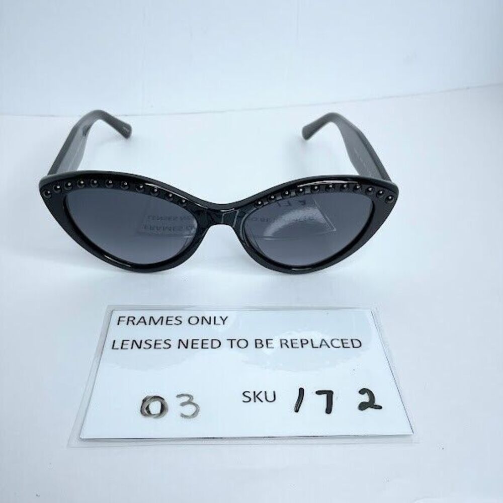Kate Spade Sunglasses Black JUNI / S PEARL 80790  100% Authentic 55 18 140 FRAME - Picture 7 of 7